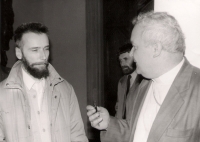 Josef Josefík v roce 1990