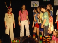 Větrník Theater Ensemble, performance Litte fish, Brandýs, 2005
