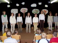 Větrník Theater Ensemble, performance Tree, Brandýs, 2006