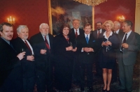 Eliška Wagnerová, jmenování místopředsedkyní Ústavního soudu (2002), návštěva Luziuse Wildhabera, předsedy Evropského soudu pro lidská práva


