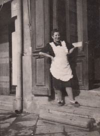 Witness’s mother Ludmila Horníčková, 1935