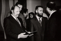 Josef Josefík v roce 1990