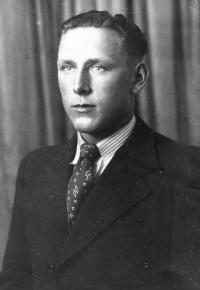 Strýc pamětnice Karel Klimosz, který zahynul v uniformě wehrmachtu