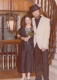 Druhá svatba s Ivou Chlebečkovou v roce 1988
