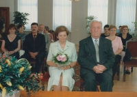 Zlatá svatba Jiřiny a Emila Gímešových