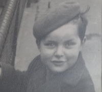 Dobová fotografie Aleše Kopeckého z dětství