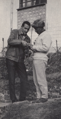 S Tenzingem Norgayem, Dárdžiling, 1965