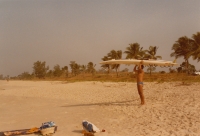 První surfování v Sieře Leone, Freetown, 1985