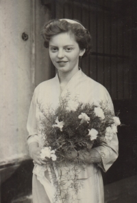 Jiřina Gímešová v roce 1957