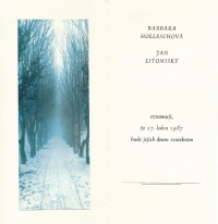 Litomiská Barbara - the wedding announcement card