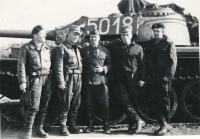 Polští tankisté v Československu v roce 1968.