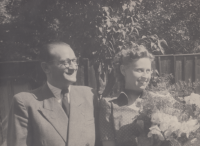 Strýc Emil Spitz s manželkou Olgou