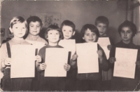First school report card, in 1965.
