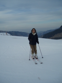 Lenka Karfíková - švýcarská zima 2011