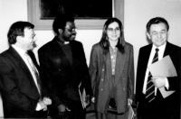 Lenka Karfíková - promoce v Eichstättu, 1996