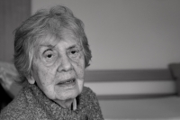 Hana Kumperová v roce 2021 doma v Ústí nad Labem