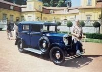 V Buchlovicích na pracovní cestě - 1994