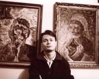 Igor Chaun se svými obrazy