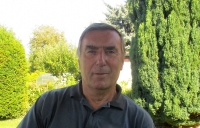 Jaroslav Křížek in Zelenč in September 2021