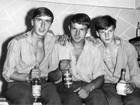 Jaroslav Křížek na vojně ve Staré Boleslavi, rok 1969 nebo 1970