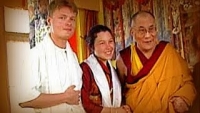 Při natáčení s Dalajlámou, 1998