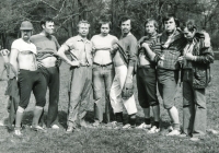 ISBA - konec 60. let (B. Čermák druhý zleva)