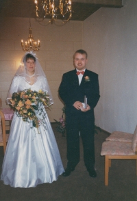 Dcera Renata a Sven Wiesner, zhruba rok 1996 Německo