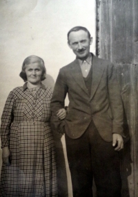 Rodiče Jiřiny Žerebné (50. léta)
