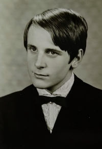 Josef Čermák v mládí
