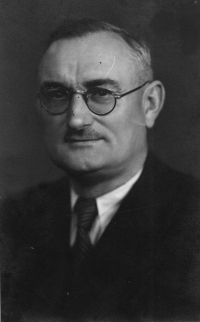 František Cecha, otec Ludmily Ševčíkové, v roce 1945