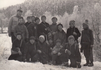 Výlet do Michalových hor, kde byli sledováni StB, 1970