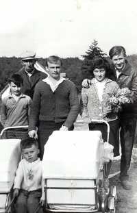 Rodinná fotografie pamětnice