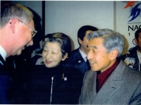 With Japan´s imperial couple