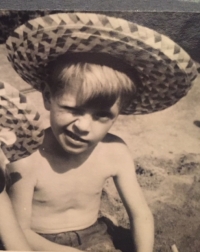 Jiří David v Dolní Poustevně v šedesátých letech