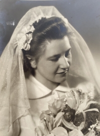 Svatební fotografie, 1950