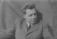 Jan Kozák, tatínek Emy Barešové, kolem roku 1950