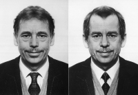 Václav Havel from the 'Hidden Image' series 

