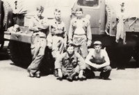 Na vojně, Milan Ján nahoře vpravo, 1972