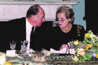 Madeleine Albright a Aga Khan