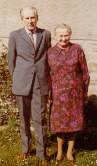 Manželé Dominik a Berta Mackovi, 1966