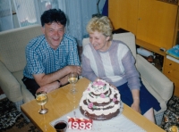 Manželé Věra a Josef Cinkovi, 1993