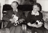 Rodiče Karel a Marie Müllerovi, 1987