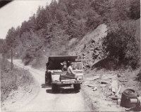 Pracoval v kamenolomu Košťálov jako řidič, 1975