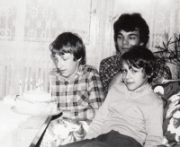 Synové Pavel, Josef a Petr, 1982