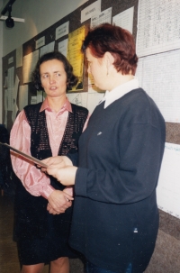 Teacher Vendulka Jozífová