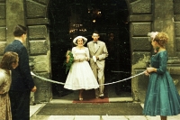 Svatba s manželkou Boženou, 1957