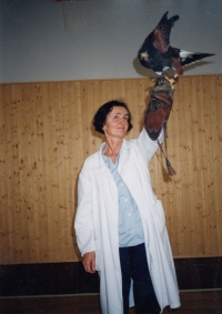 Vendulka Jozífová při výuce