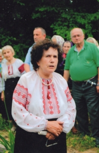 Dariya Hermak during public activities, 2000s. 