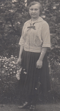 Matka Berta, rozená Falteisková, 1925