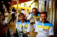 Vpravo Jiří Moskal, LIAZ, Dakar, 1985